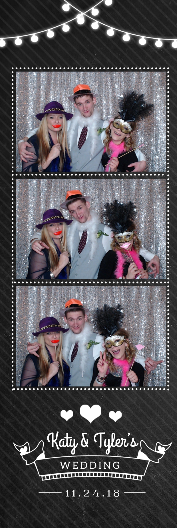 Katy and Tyler's wedding  | View more photos from the event at gallery.photoboothbillings.com/u/PhotoBoothBillings/Katy-and-Tylers-wedding